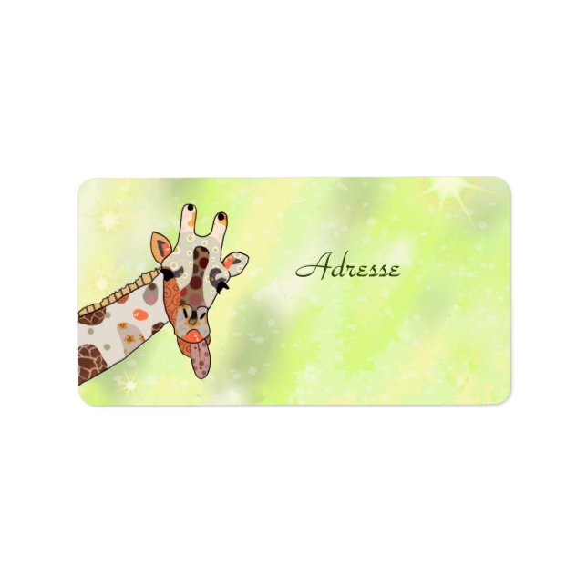 Étiquette Autocollants (Devant)