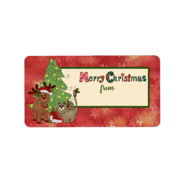 Étiquette Autocollants d'adresse (Devant)