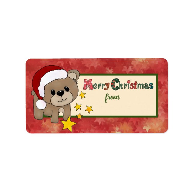 Étiquette Autocollants d'adresse (Devant)