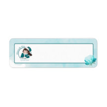Autocollants d'adresse avec le logo Whimsically Wr