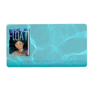 Étiquette Autographié par Author for Float