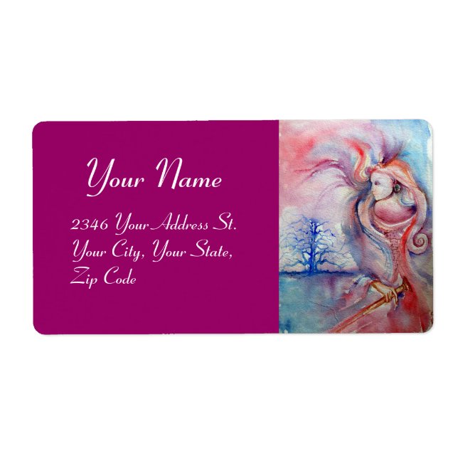 Étiquette AVALON ,Magic and Mystery (Devant)