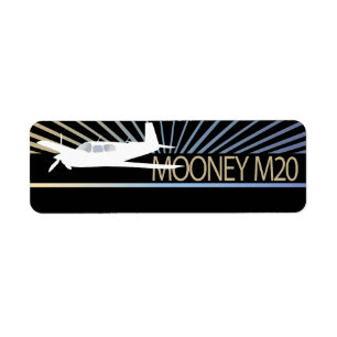 Étiquette Avions de Mooney M20