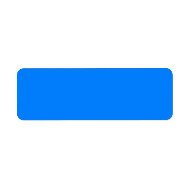 Étiquette Azure Gift Monochromatic (Devant)