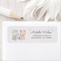 Baby shower de jouets Pastel Plush Adresse de reto