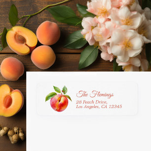 Étiquette Baby shower de pêche