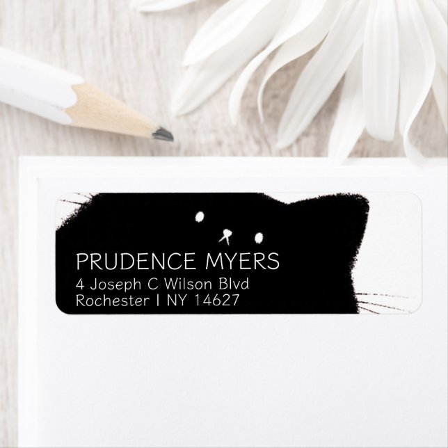 Étiquette Baby shower d'Halloween de Little Boo (En situation)