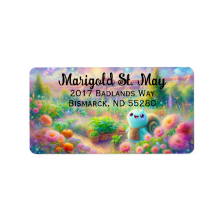 Étiquette Badlands Gardening Snail Address Labels