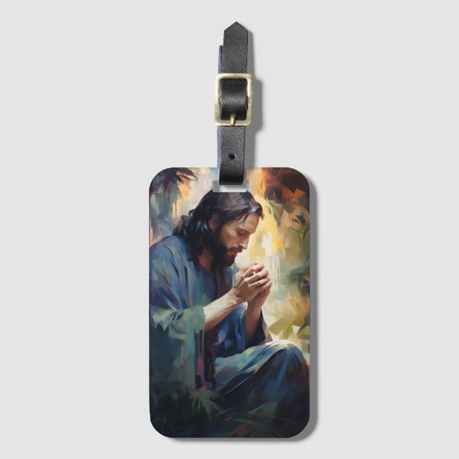 Étiquette Bagage de Jésus (Devant Vertical)