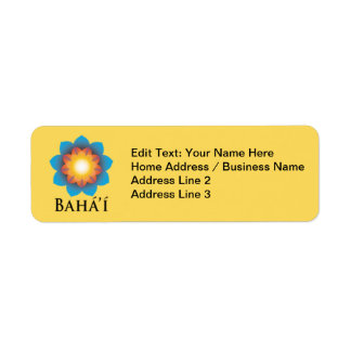 Étiquette Bahá'í