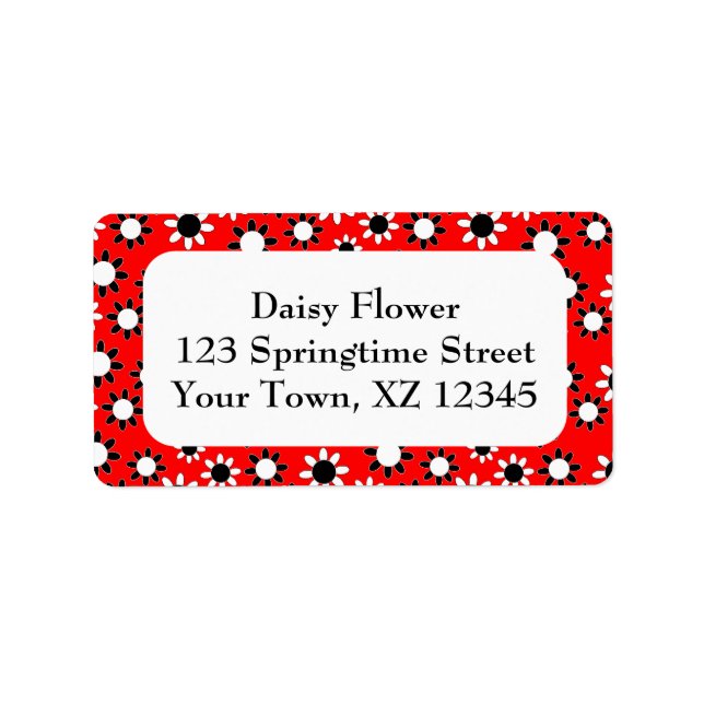 Étiquette Baies personnalisables (Devant)