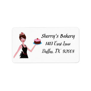 Étiquette “Bakery” Diva Labels
