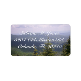 Étiquette Balade en moto Blue Ridge