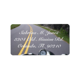 Étiquette Balade en moto Blue Ridge