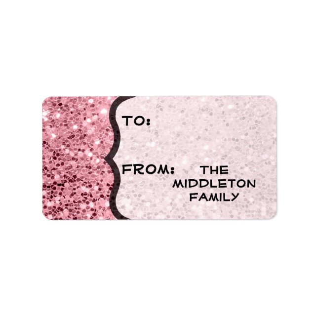 Étiquette Balise XMAS de Noël XMAS 1,25 po x 2,75 po (Devant)