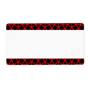 Étiquette Bande Centre - Archemedes Motif