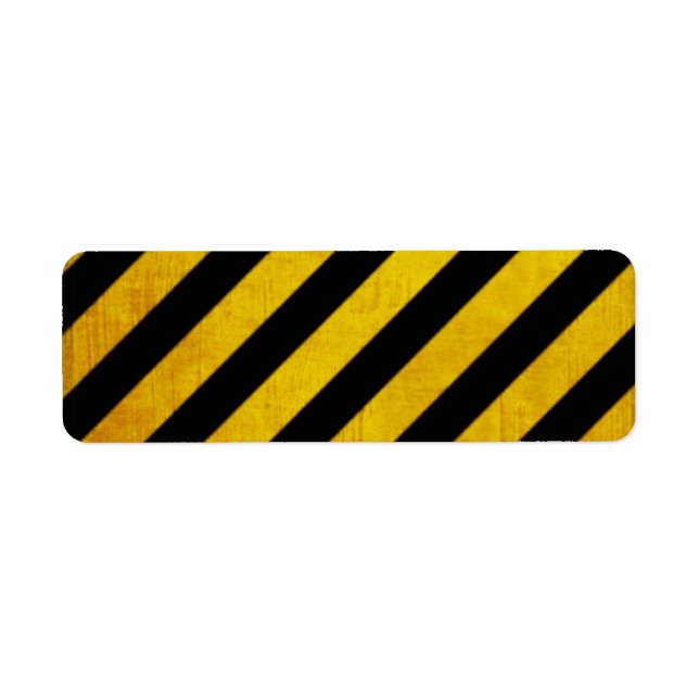 Étiquette Bande de danger de broyage (Devant)