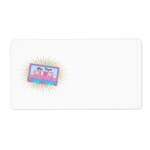 Étiquette Bande de mixage des années 80