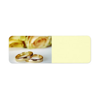 Étiquette Bandes Mariages d'or