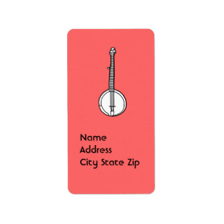 Étiquette Banjo Gnawa