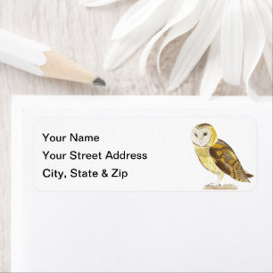 Étiquette Barn Owl