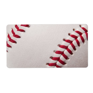 Étiquette Base-ball - modèle d'arrière - plan de base-ball