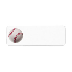 Étiquette Base-ball - modèle d'arrière - plan de base-ball