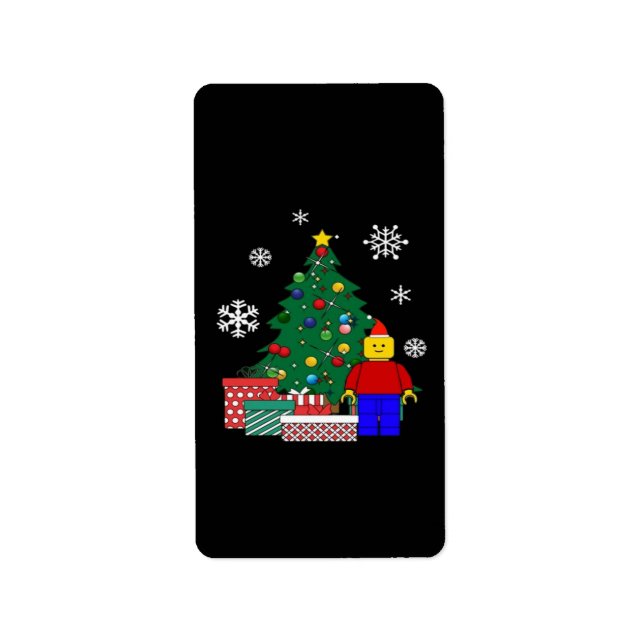 Étiquette Baseball de l'arbre de Noël (Devant)