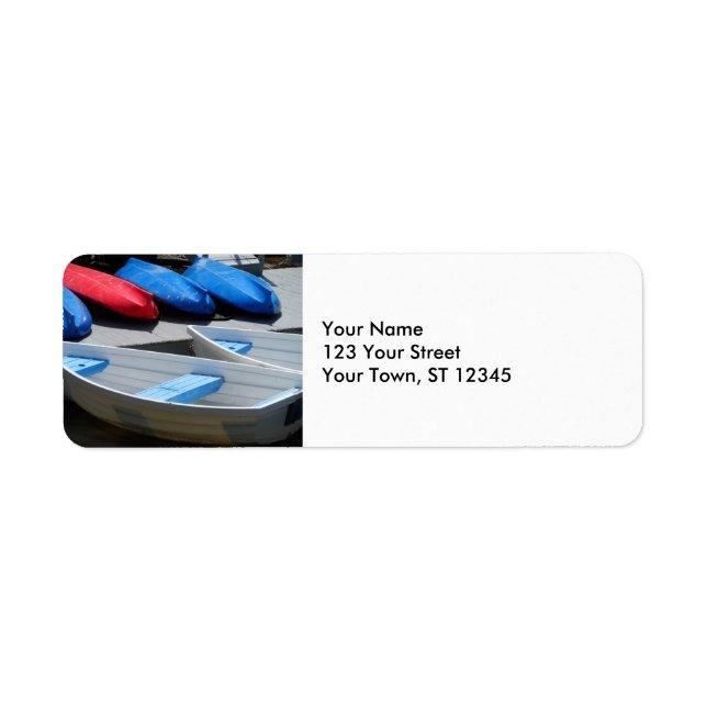 Étiquette Bateaux du Maine (Devant)