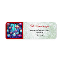 Baubles en verre de Noël Parties scintillant verte