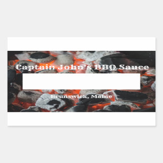 Étiquette BBQ inspiré