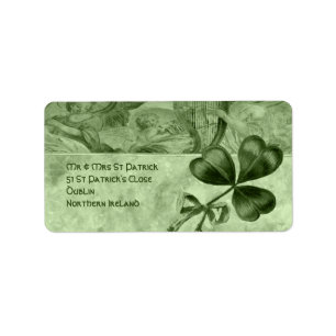 Étiquette Beaux shamrocks