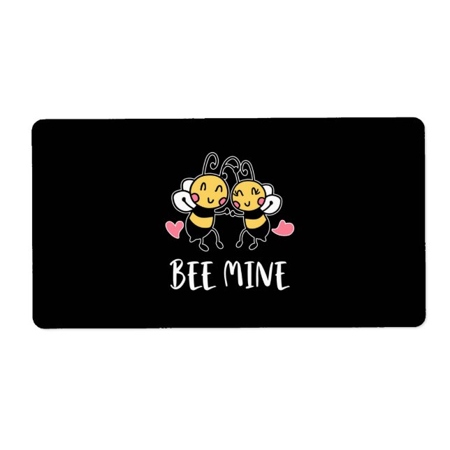 Étiquette Beekeeper Gift | Bee Mine (Devant)