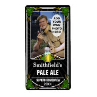 Beer Brewer Photo personnalisée Homebrebrage boute