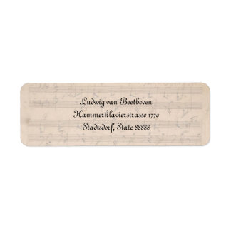 Étiquette Beethoven Hammerklavier Sonata