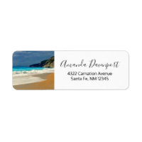Belle Turquoise Bleue Mer Tropicale Photographie
