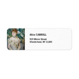 Étiquette Berthe Morisot - Jeune fille dans une balle