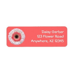 Étiquette Bi-Color Gerber Daisy