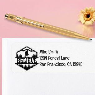 Étiquette BigFoot Sasquatch Funny squatchy Forest Vintage