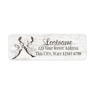 Étiquette Birch de Deer Woodland