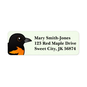 Étiquette Birdorable Baltimore Oriole
