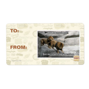 Étiquette Bite me n'est qu'une expression !