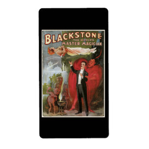 Étiquette Blackstone, Magician principal du monde, 1934