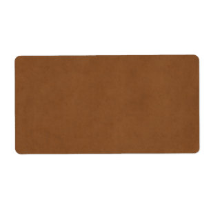 Étiquette Blanc bronzage vintage de papier parcheminé de