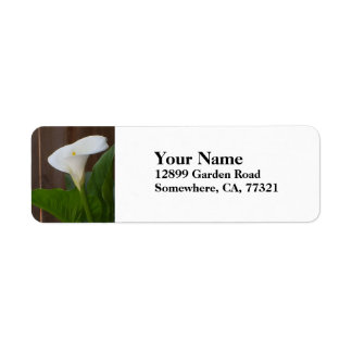 Étiquette Blanc Cali Lily