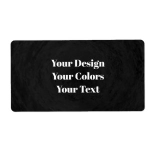 Étiquette Blank - Create Your Own Custom
