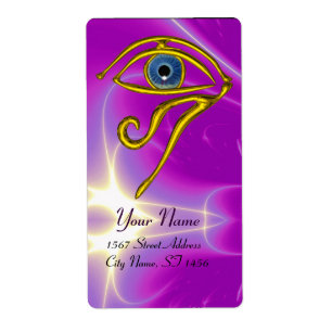Étiquette BLUE TALISMAN violet violet