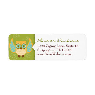 Étiquette Boheme Owl JO