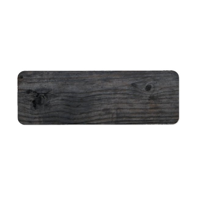 Étiquette Bois (Devant)