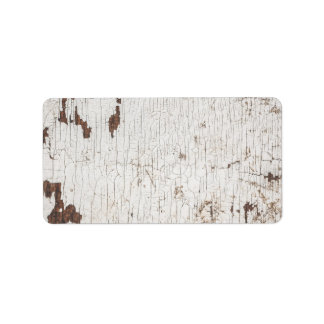 Étiquette Bois blanc de Vintage